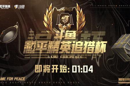 斗鱼和平精英女子比赛开挂