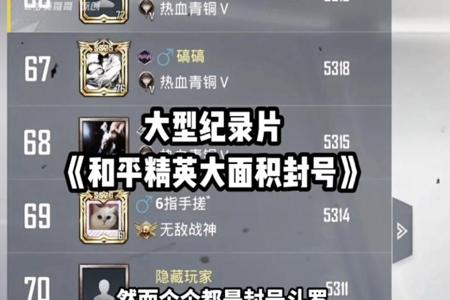 和平精英外挂出现大规模封号(和平精英外挂封号规则)