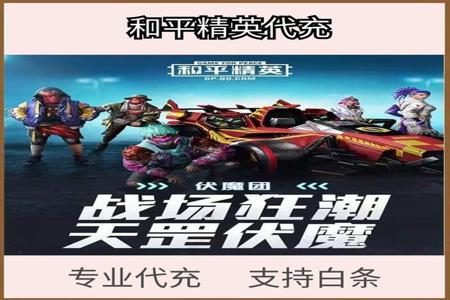 和平精英代充网站